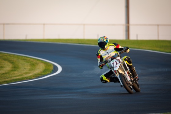 Garrick Fulbright on the #711 through a sweeping corner (photo 107 of 117)