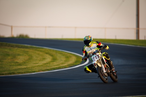 Garrick Fulbright leaned into a sweeping corner on the #711 on Sunday morning (photo 108 of 117)