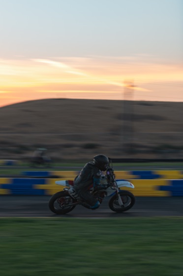 The #711 silhouetted against the dawn sky (photo 75 of 117)
