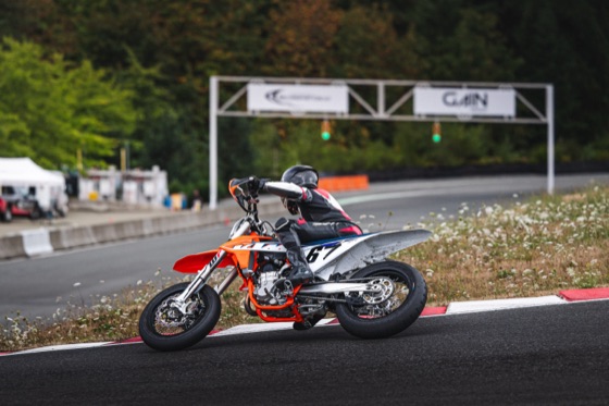 The #67 Team Encompass KTM 450 SMR at Vancouver Island Motorsport Circuit (photo 47 of 64)