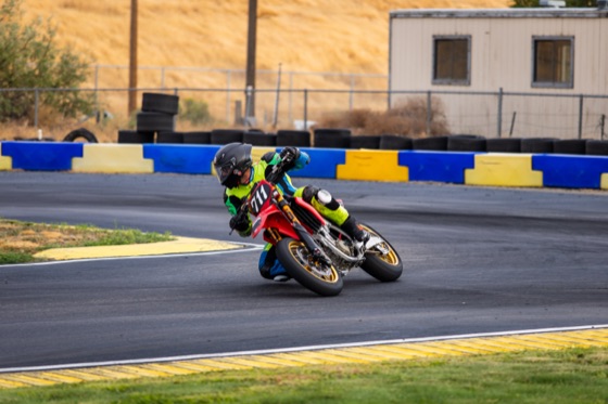 Jonathan Spiva (#711) riding the Ducati Desmo450 in the Asphalt Expert heat on Sunday at Tri-City Kart Club (photo 1 of 22)