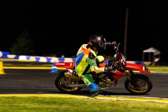 Jonathan Spiva (#711) riding the Ducati Desmo450 in the Asphalt Intermediate main on Sunday at Tri-City Kart Club (photo 18 of 22)