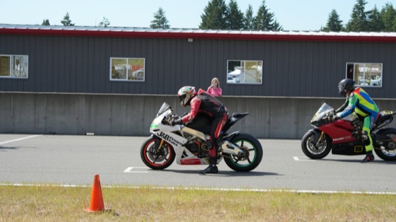 Brandon Wanlass and Jonathan Spiva (#916) on the grid at The Ridge