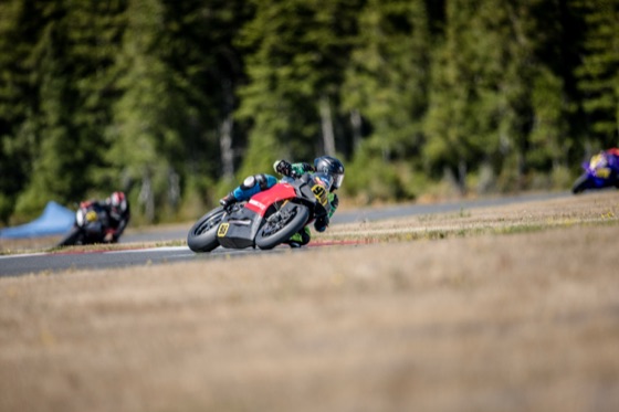 Jonathan Spiva (#916) racing the Ducati Panigale R at The Ridge Motorsports Park on Saturday (photo 10 of 69)