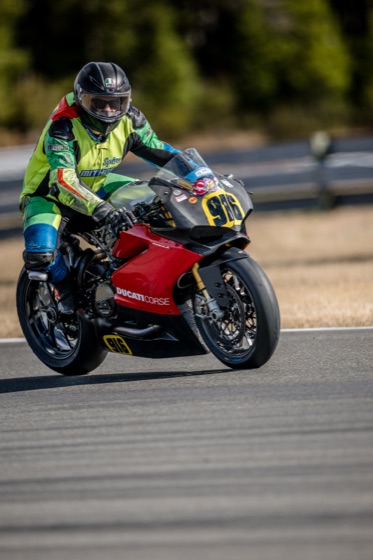 Jonathan Spiva (#916) racing the Ducati Panigale R at The Ridge Motorsports Park on Sunday (photo 39 of 69)