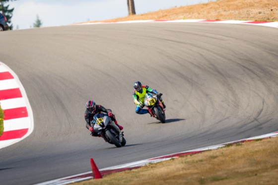 Jonathan Spiva (#916) racing the Ducati Panigale R at The Ridge Motorsports Park on Sunday (photo 46 of 69)