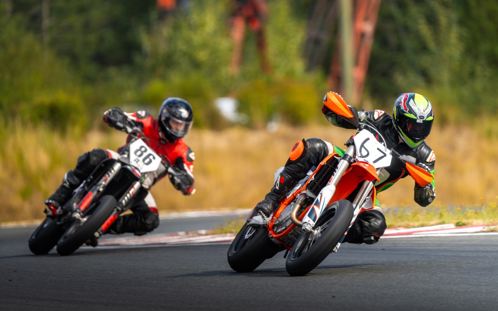 The #67 Team Encompass KTM 450 SMR at Vancouver Island Motorsport Circuit (photo 33 of 64)
