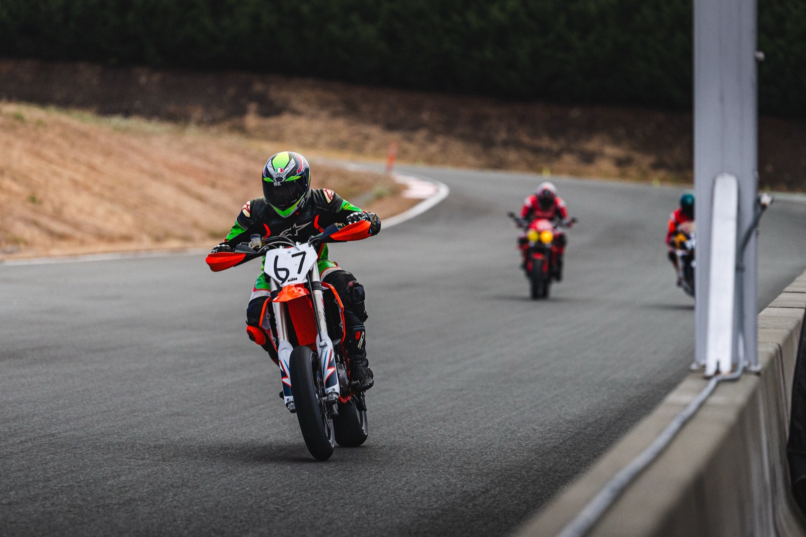 The #67 Team Encompass KTM 450 SMR at Vancouver Island Motorsport Circuit (photo 46 of 64)