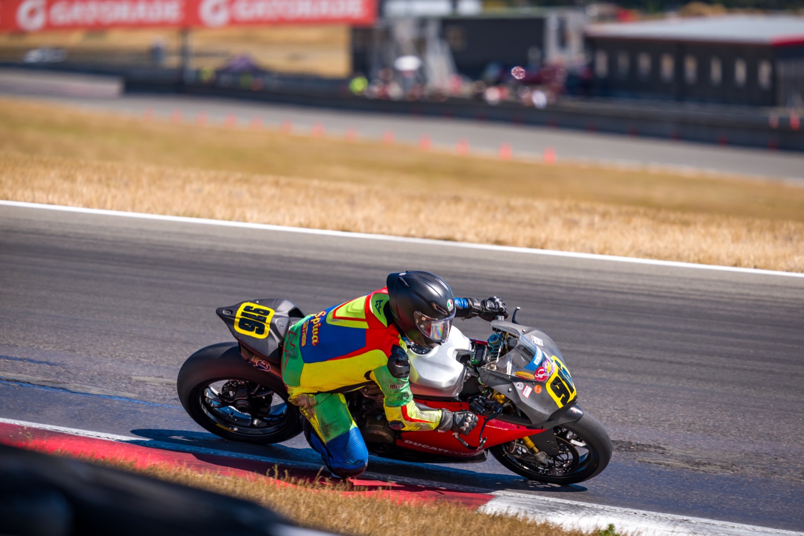 Jonathan Spiva (#916) racing the Ducati Panigale R at The Ridge Motorsports Park on Saturday (photo 16 of 69)