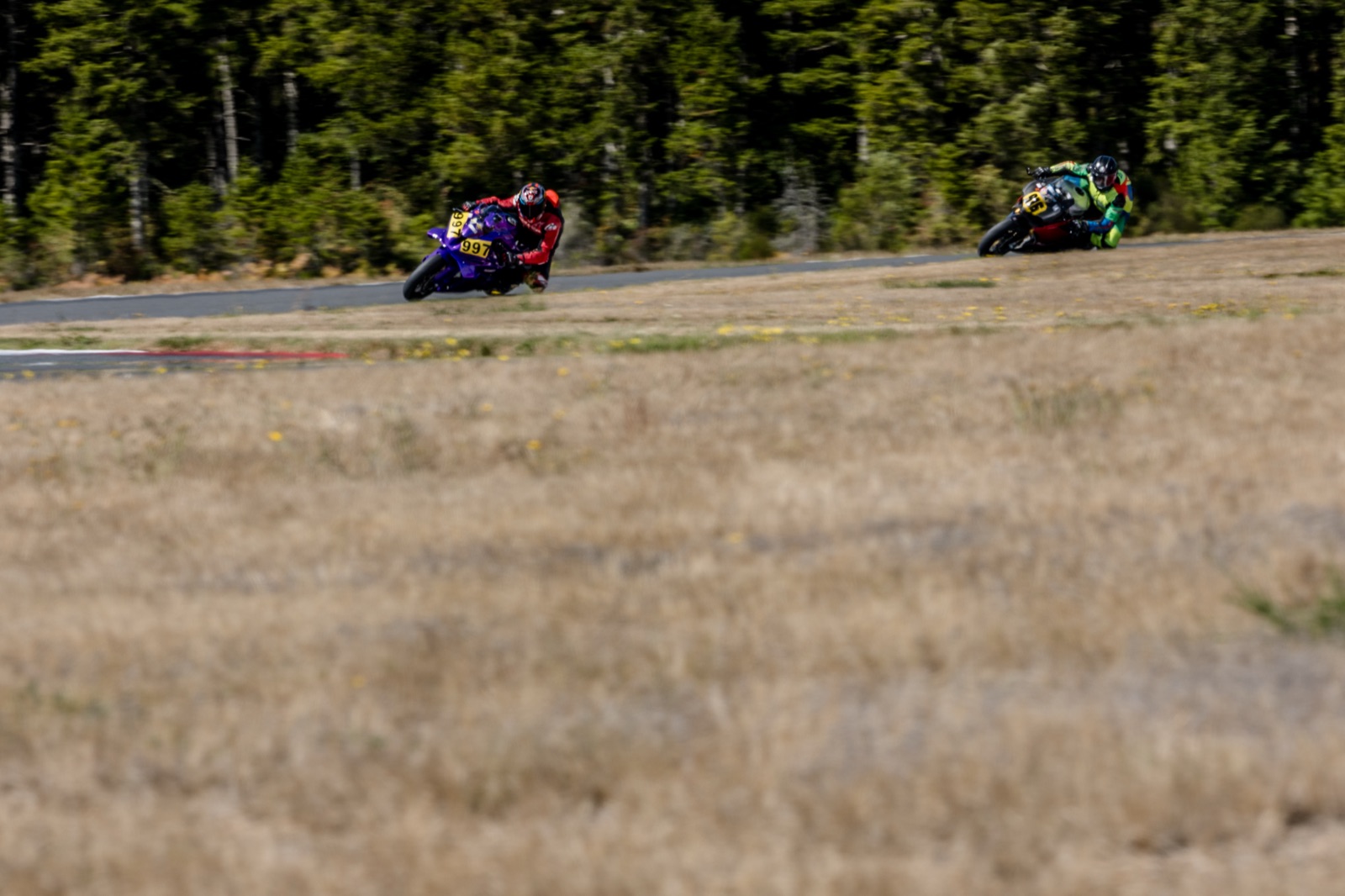 Jonathan Spiva (#916) racing the Ducati Panigale R at The Ridge Motorsports Park on Saturday (photo 7 of 69)
