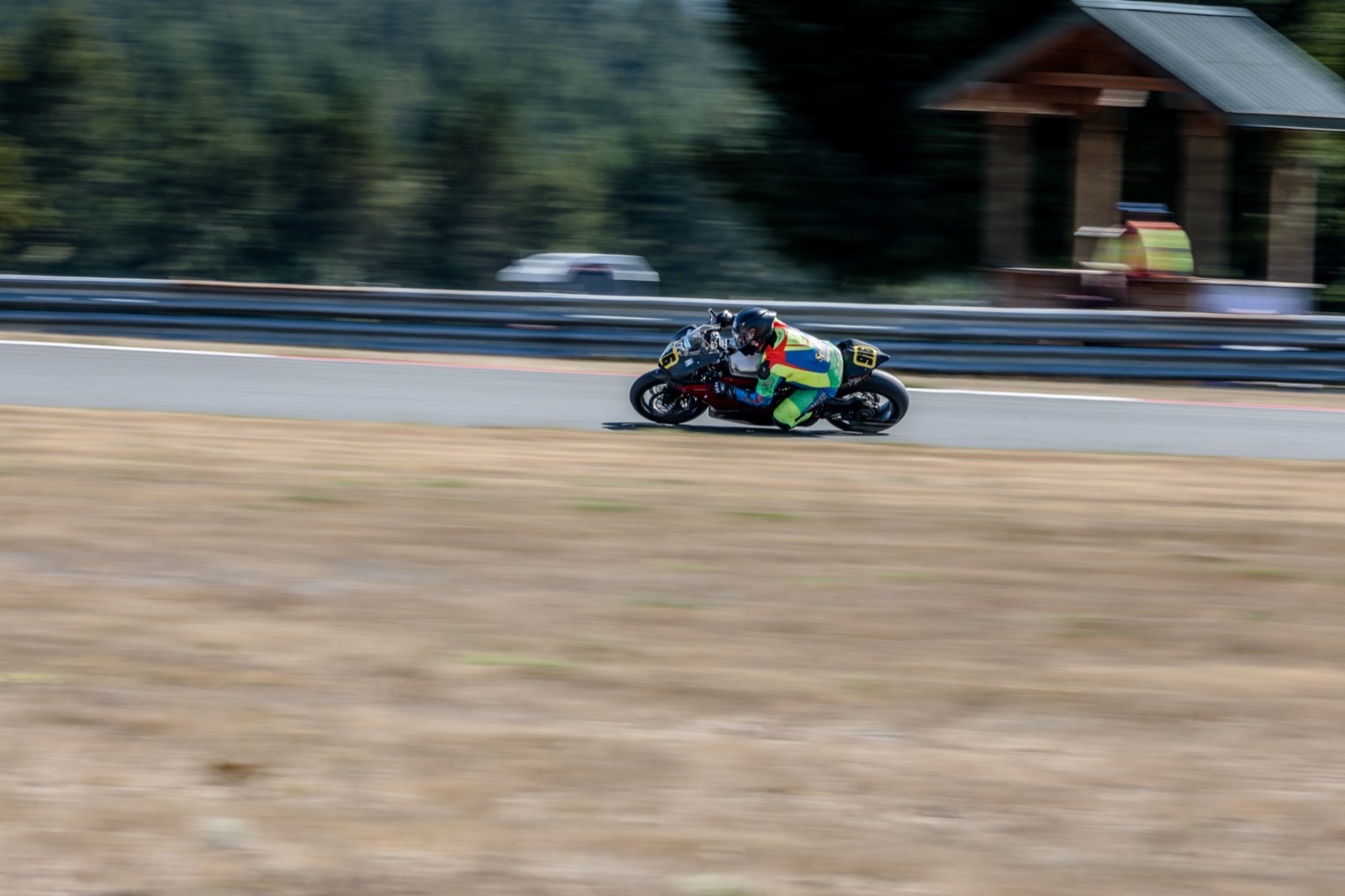 Jonathan Spiva (#916) racing the Ducati Panigale R at The Ridge Motorsports Park on Saturday (photo 22 of 69)