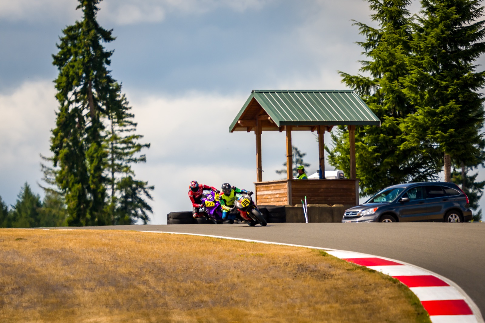 Jonathan Spiva (#916) racing the Ducati Panigale R at The Ridge Motorsports Park on Sunday (photo 51 of 69)