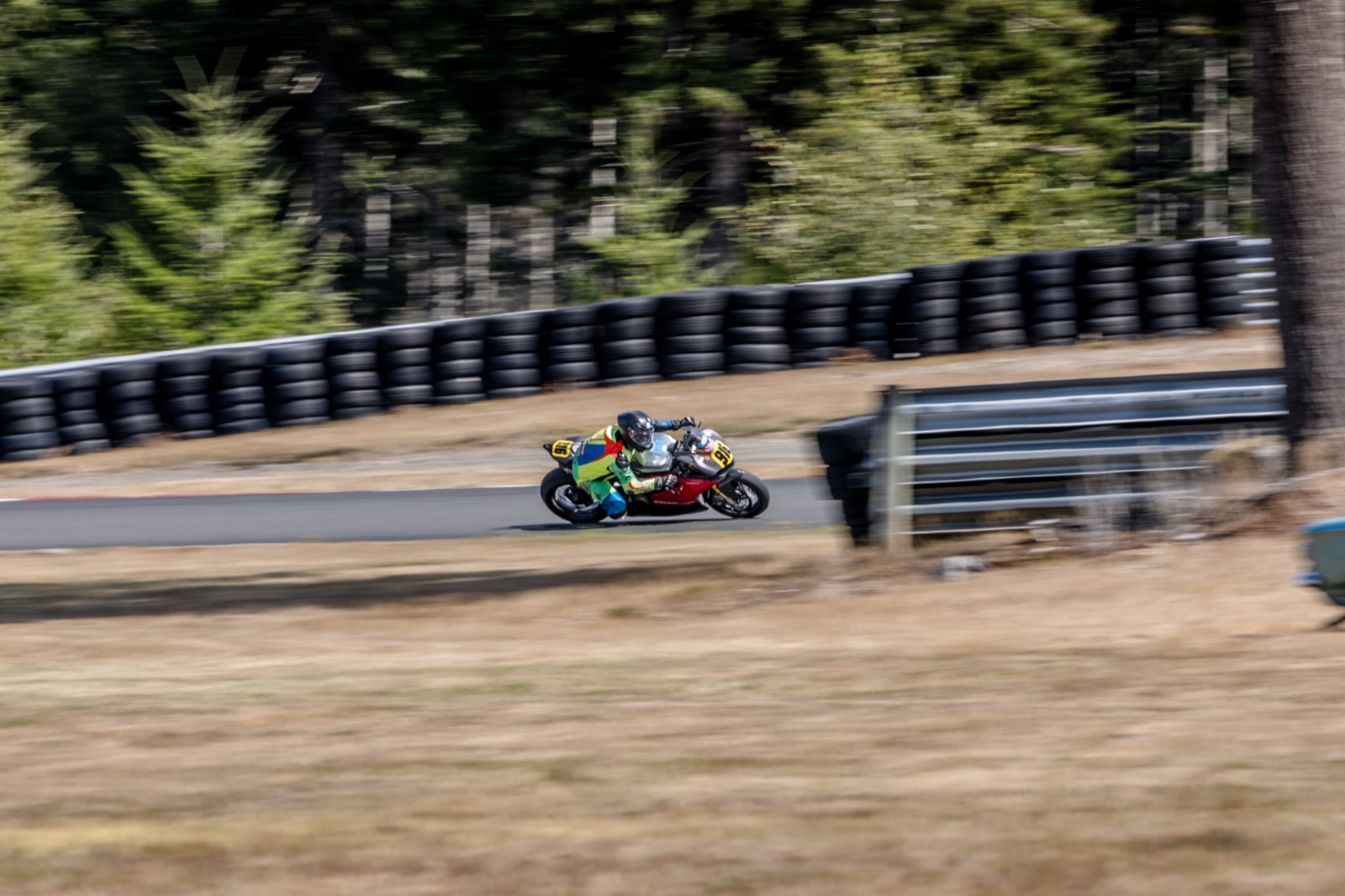 Jonathan Spiva (#916) racing the Ducati Panigale R at The Ridge Motorsports Park on Sunday (photo 49 of 69)