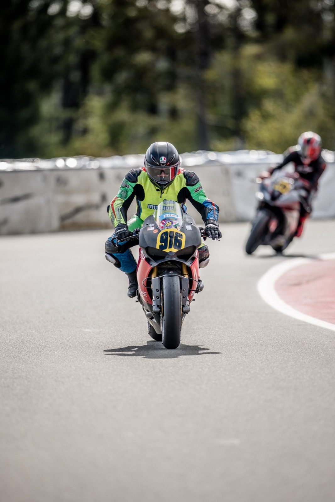Jonathan Spiva (#916) racing the Ducati Panigale R at The Ridge Motorsports Park on Sunday (photo 69 of 69)